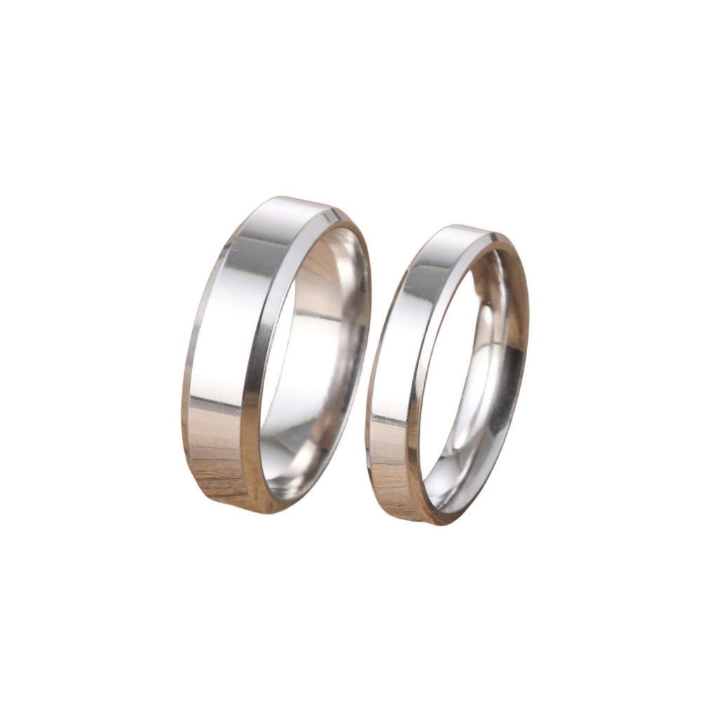 Engravable Simple Rings For Couples In Titanium - CoupleSets