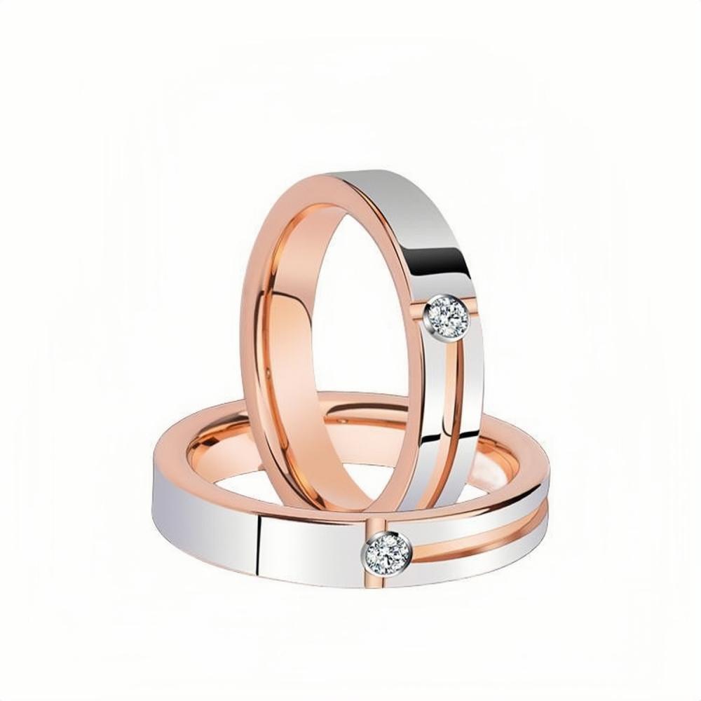 Engravable Meteor Promise Rings For Couples In Tungsten - CoupleSets