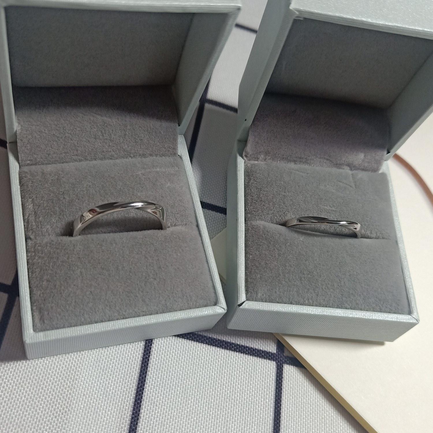 Engravable Matching Infinity Couple Promise Rings In Sterling Silver - CoupleSets